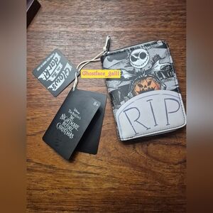 Loungefly Nightmare Before Christmas Wallet Jack Glow In The Dark